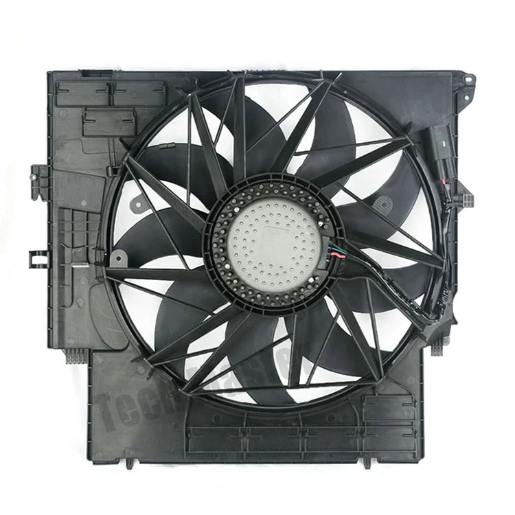 

New Auto Cooling System Radiator Fan Cooling Fans For BM-W F25 400W Radiator Cooling Fans 17427601176