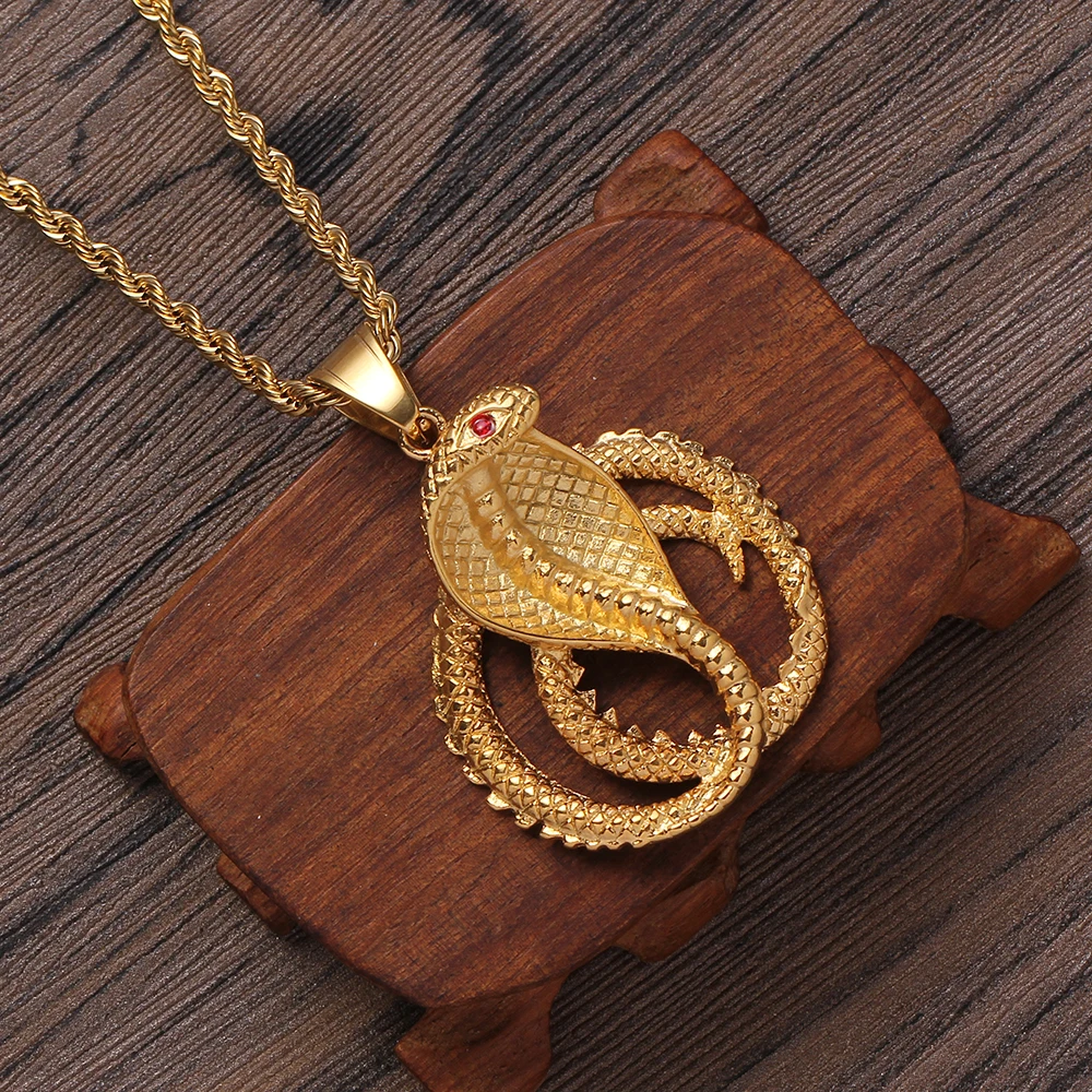 

SN250 Stainless Steel Pendant With 24inch Rope Chain Stainless Steel Jewelry