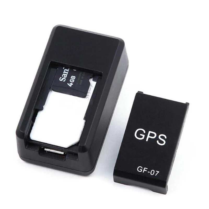 

2020 GF07 Mini GPS Tracker Car GPS Locator Anti-theft Tracker Car Gps Tracker Anti-Lost Recording Tracking Device Voice Control, Black