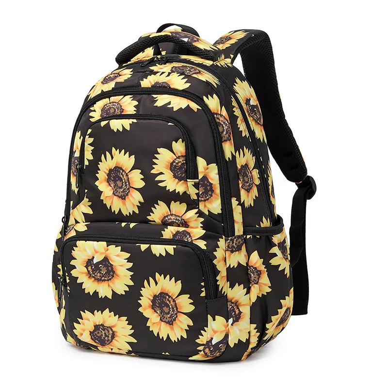 

Cross-border middle school student schoolbag female fashion backpack children's large capacity printed backpack