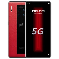 

Newest Popular Original Hua wei Mate 30 RS 5G Por sche Design 12G RAM 512GB ROM 6.53 inches Two Colors Black and Red 5G Phone