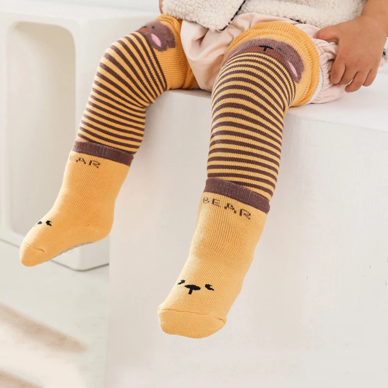 

Custom Baby Winter Socks 2021 New Fashion High Quality Long Socks Baby Cotton Cute Cartoon Knee High Socks For Baby Dropshipping, 6 colors