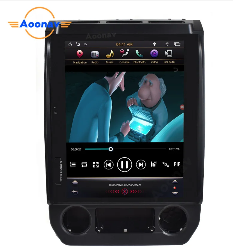 

Car radio 12.3 Inch Android Tesla Style screen Car GPS Navigation For Ford Raptor F150 2020 2021 Multimedia Player Head Unit