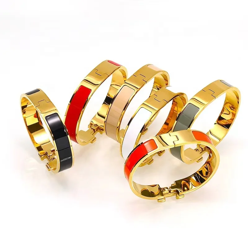 

Top quality Brand 24k stainless steel fashion jewelry bracelets designer charms for diy bracelets jewelry bracelets & bangles