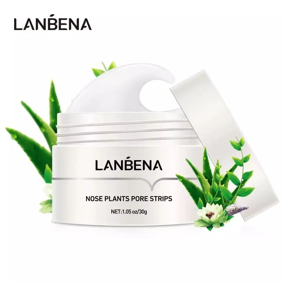 

LANBENA New Style Blackhead Remover Nose Mask Pore Strip Black Mask Peeling Acne Treatment Black Deep Cleansing Skin Care