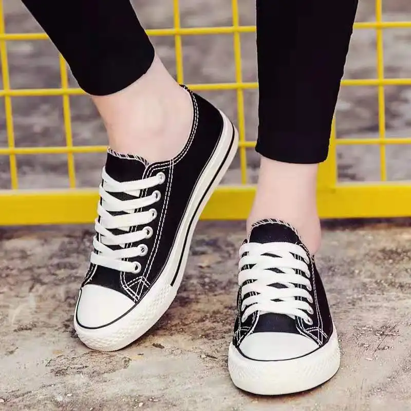 

2020 simple fashion trend low canvas shoes casual shoes, Customerized