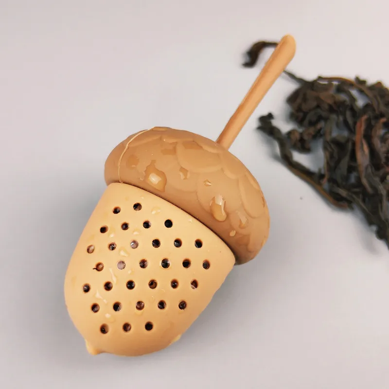 

Acorn Loose Leaf Tea Infuser Silicone Tea Filter/Silicone Tea Strainer