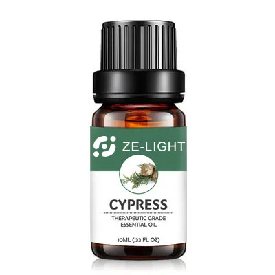 

Zelight Cypress 10ml Zelight Organic Therapeutic Grade Thyme Cypress Essentials Oil Sample Provided SPA Grade OEM/ODM