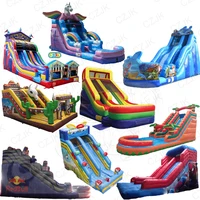 

outdoor large china kid industrial inflatable water slide for child