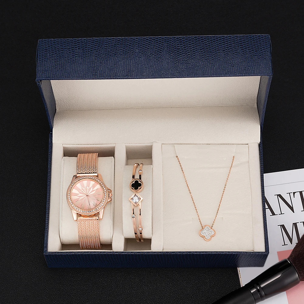 

wrist watch alloy jewelry sets rose colour business luxury watches for men women