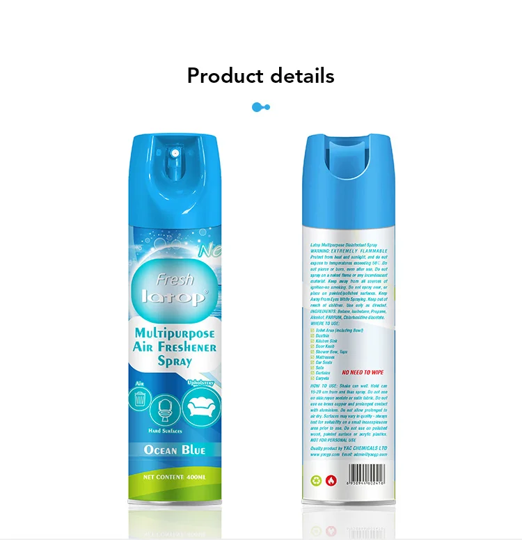 Wholesale Lasting Fragrance Car Air Fresher Aerosol Spray With