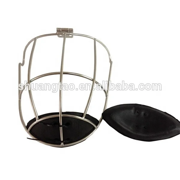 
Durable ISO welding stainless steel Ireland hurling sport hockey face mask, helmet 