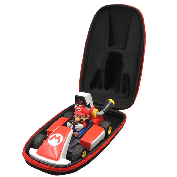 

Hard Storage Bag Protective Carrying Portable Case for Nintendo Switch Mario Kart Live Game Home Circuit Accessories, Black