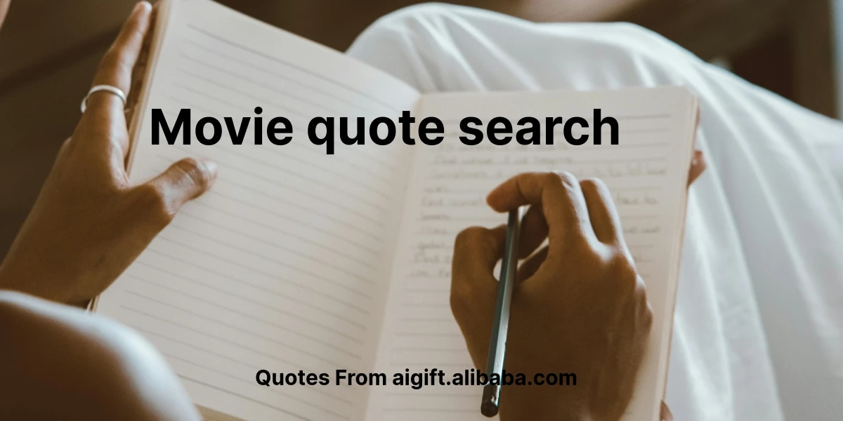 movie quote search