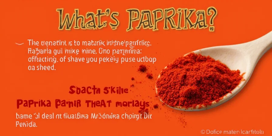 Bloomed paprika in oil