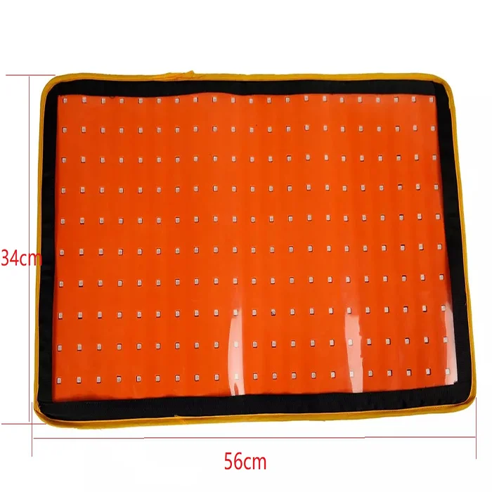 

Red Light Slimming Belt Photon Wrap Massage Therapy Mat, Black