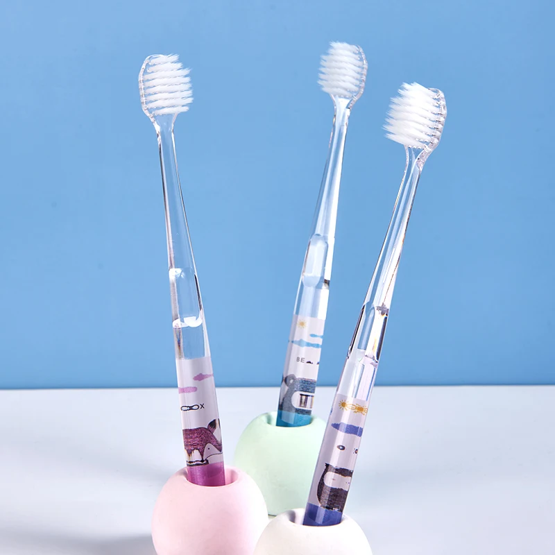 

china cepillos de dientes toothbrush 3 pack 4 pack PETG toothbrush, Customized color