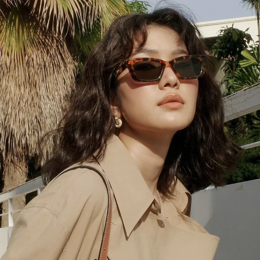 

luxury brand designer sunglasses 2019 women champagne plastic sunglasses uv400