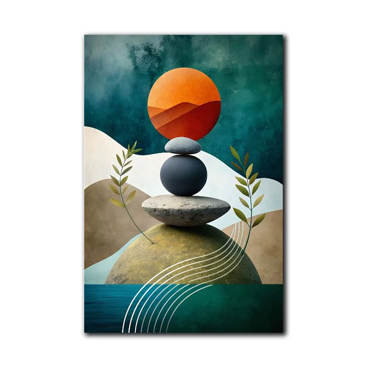 Best Selling Printed Canvas Painting Abstract Art Print Painting 60*80cm  for Home Decoration