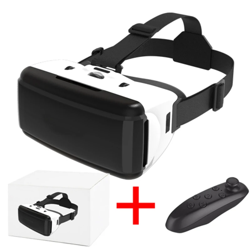 

Custom Logo Available Mobile VR Headsets gaming 3D Box Glasses vr headset with con all in one custom vr headset