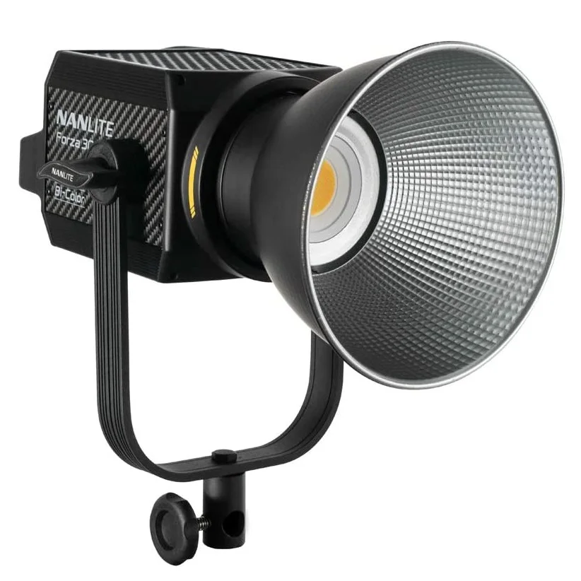 

Nanlite Forza 300B LED Bi-Color Spotlight Photographic lighting 2700K-6500K LED Spotlight Fill Light for Photography