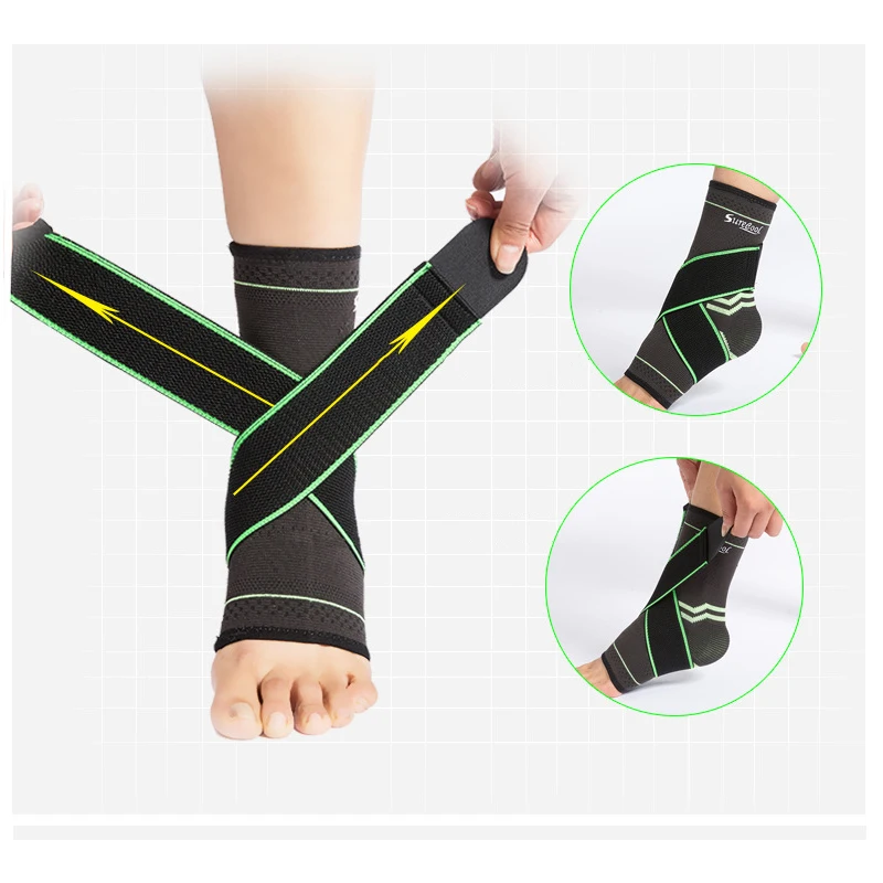 

Nylon Sports Foot Sleeve Breathable Ankle Support Band Ankle Brace Foot Drop