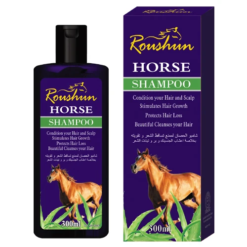 

Wholesale Private Label Natural Horse Aloe vera Ginseng hair shampoo