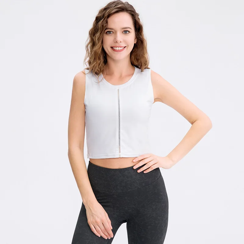 

Women's Workout Tight-fit T-shirt Quick-drying Fitness Tank Top