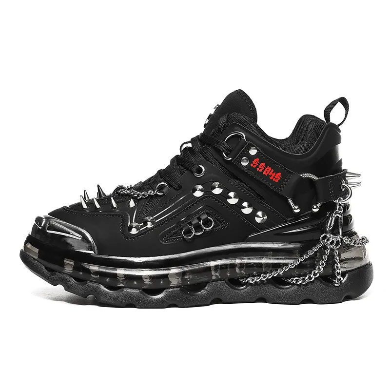 

Hanging chain nails men Paris design sports casual shoes air cushion rubber outsole air cushion shoes sneakers men, As picture and also can make as your request
