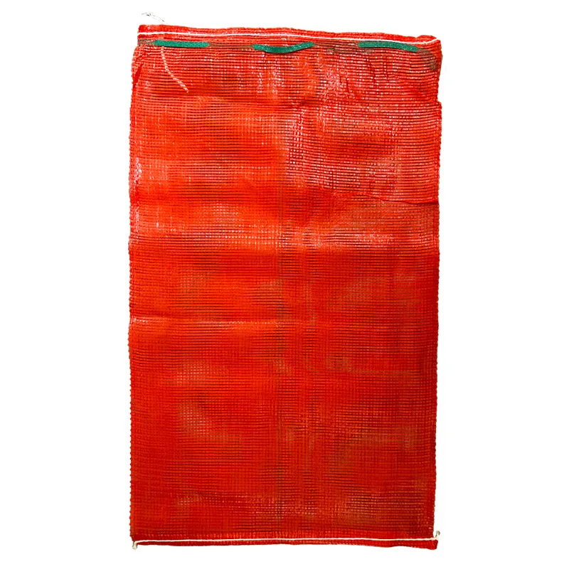 

MU PACKING Plastic Packaging Red Orange Green PP Woven Net Sack Onion Mesh Bag