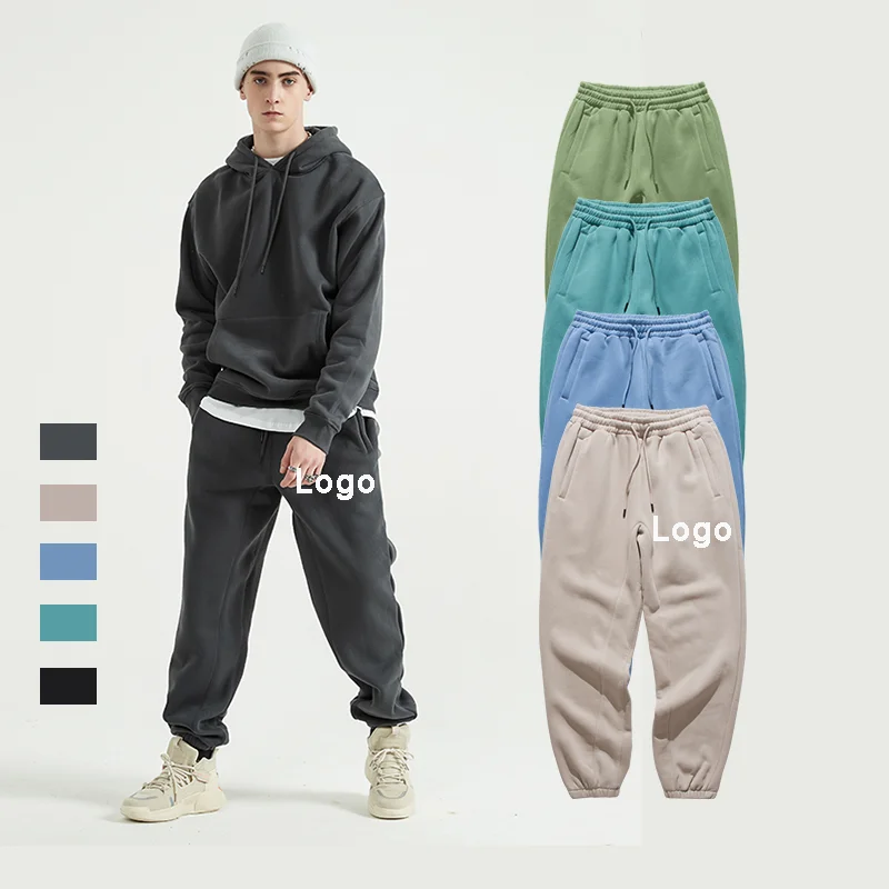 

Plain Color Sweat Pants Casual Jogger Pants sports Pants Men Sports