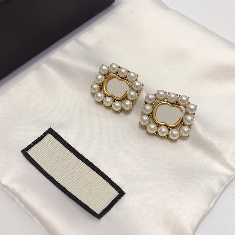 

Classic Style Fashion Luxury Pearl Night Club Party Wedding Bride Earrings