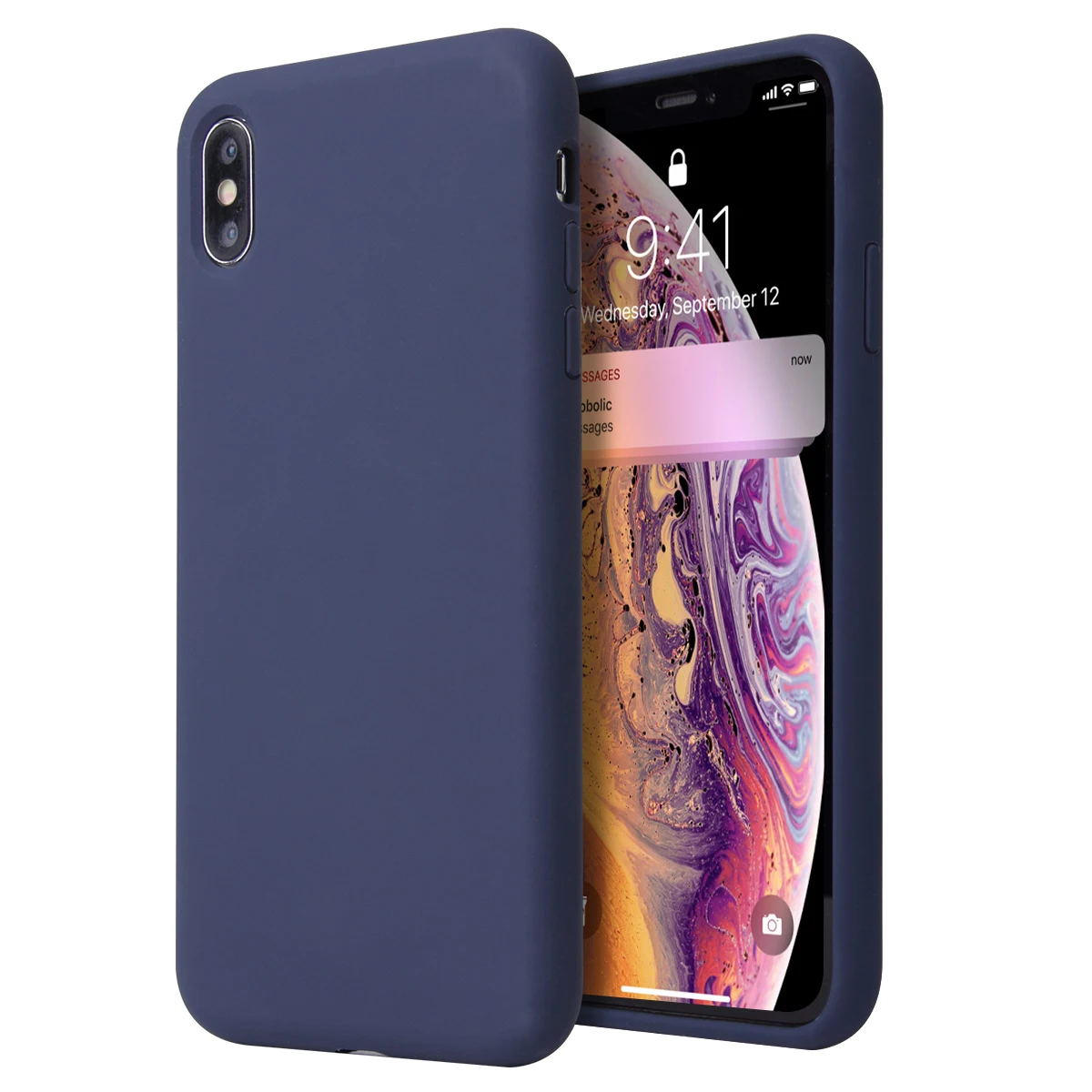 

Silicone Liquid Case For Iphone 11 Custom Silicone Back Cover Cell Phone Dustproof For Iphone 8Plus 7Plus Mobile Phone Bags