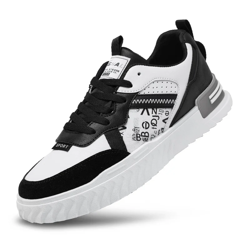 

Hot Selling Zapatos Casuales PU Upper Rubber Sole Men's Shoes Lightweight Sports Casual Shoes Men's Casual Shoes