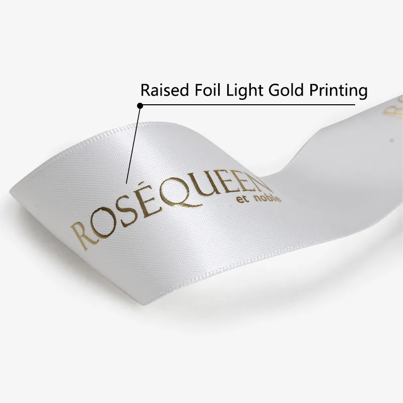 

OEM Factory Discount Custom Printed Polyester Grosgrain Ribbon with Brand Logo