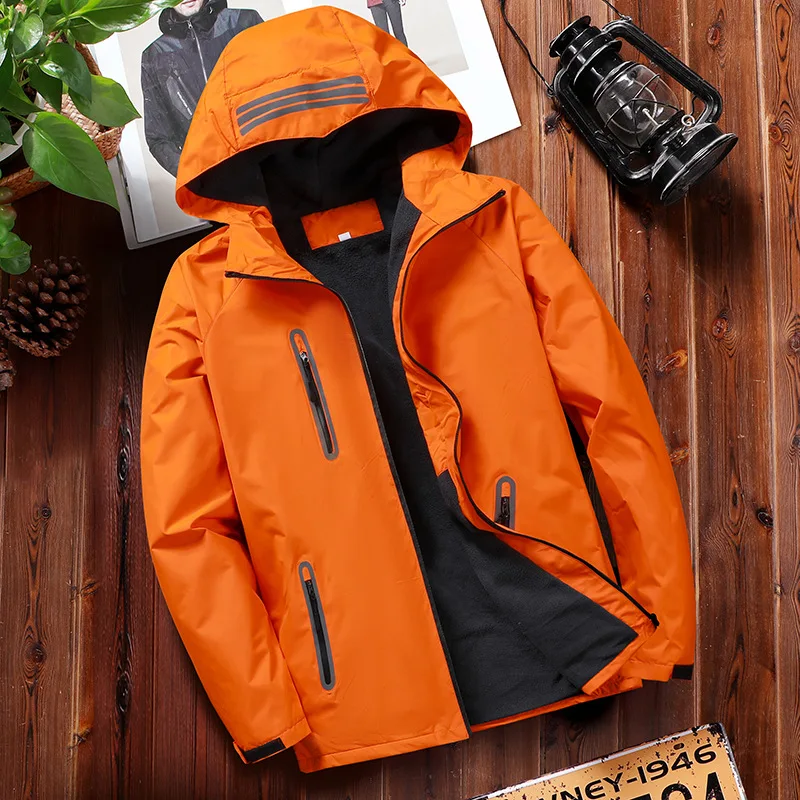 

Hot Selling Comfortable Casual Outdoor Jacket With A Hood Warm Outdoor Jacket, Customized color