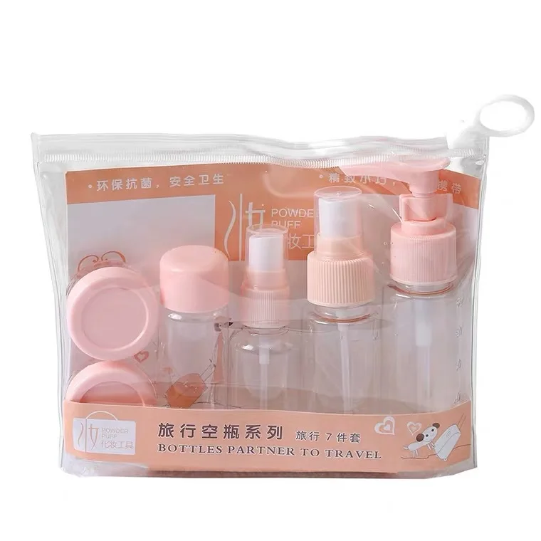 

Cosmetic Bottle Set 5-piece Business Trip Wash Bag Storage Bag Travel Wash Bag Beauty Tools