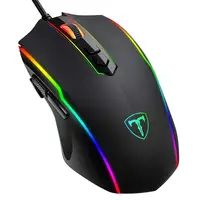 

PICTEK 8 Programmable Buttons Optical 7200 DPI RGB Gaming Mouse Wired