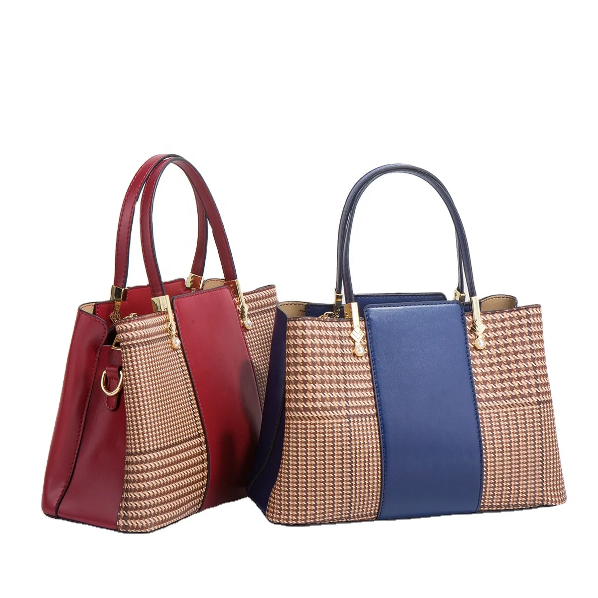 

Elegant Women Leather Large Shoulder Custom Tote Hand Bag Vegan Leather Handbags