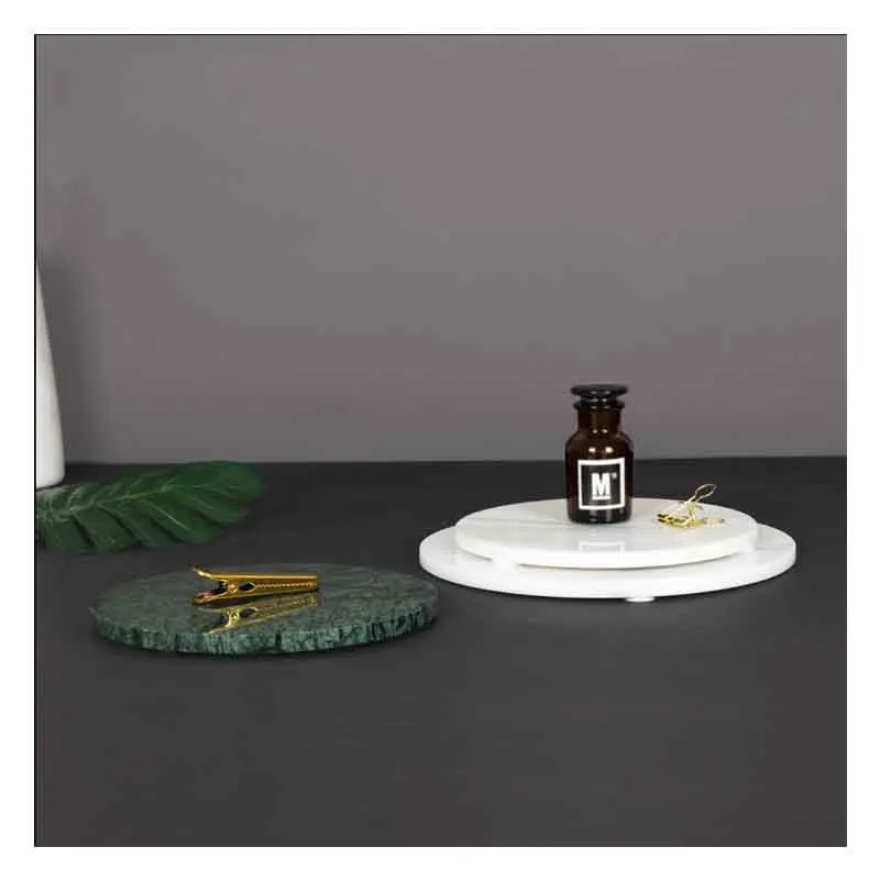 

Display Marble plate serving tray bathroom storage plates desktop organizer sample room decor marble pad Vokalas