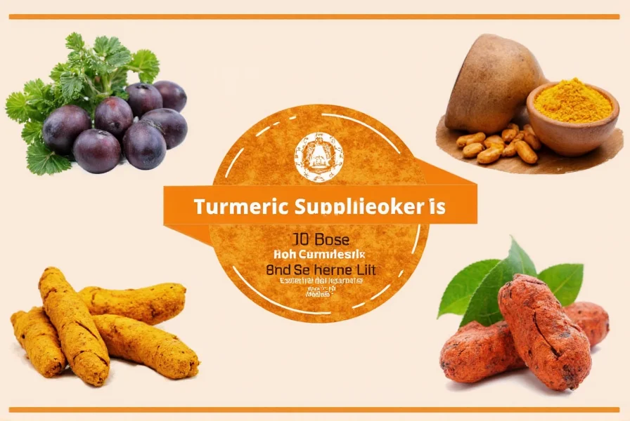 Comparison of natural weight loss supplements showing turmeric among evidence-based options