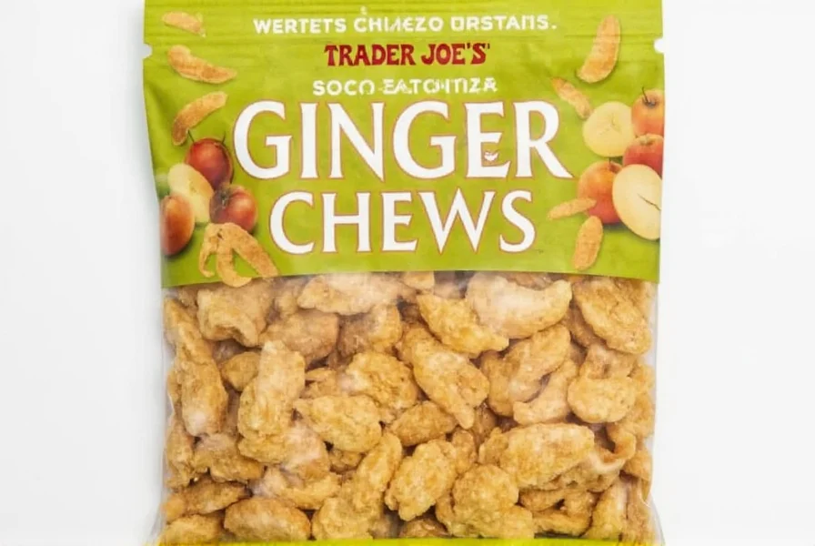 trader joe s ginger chews