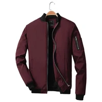 

super good price big size polyester face and lining men baseball casual varsity jacket for winter