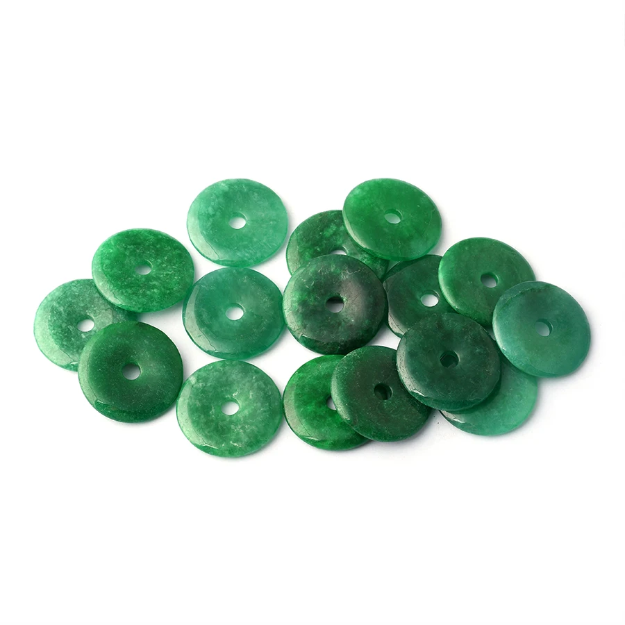 

jade natural B+C Hot Sale Green Enamel Jadeite safety button Jewerlry Natural jade gemstone