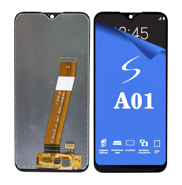 

5.7 inch lcd pantalla y display for samsung galaxy A01 SM A015M narrow connector