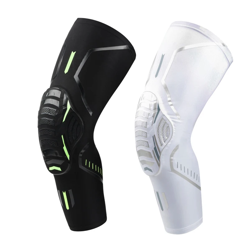 

Shockproof Long Leg Sleeves Knee Brace Football Cycling Knee Guard Outdoor Sports Basketball Knee Pad, 2 color