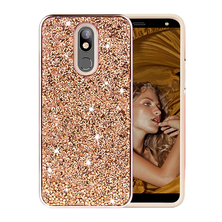 

New 2019 Wholesale Cell Phone Case Bling bling Diamond Mobile Cover  Case