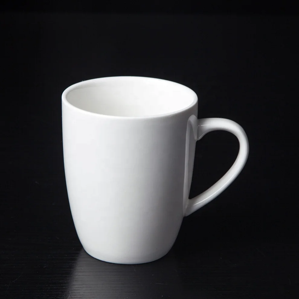 

Hot Selling Wedding Eco-Friendly 340ml White Ceramic Mug