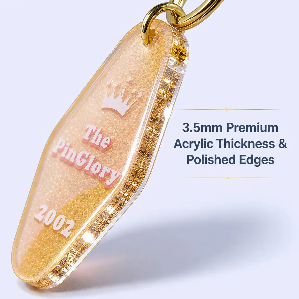 3.5mm Acrylic Thickness and Polished Edge Macro