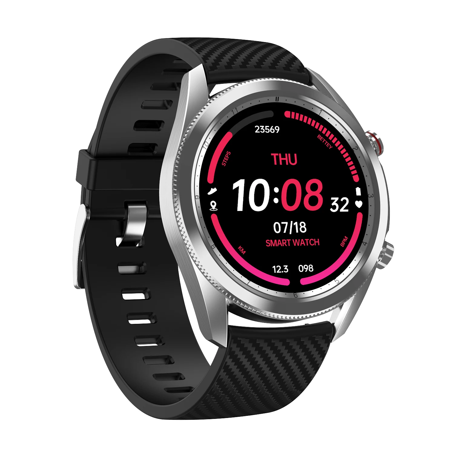 

2021 High Quality CE ROHS Smart Bracelet Connect with phone large screen smart watch phone android DT91